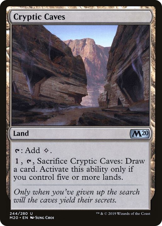 Cryptic Caves in the group Magic the Gathering / Types / Colors / Colorless at Proxyprinters.com (92731)