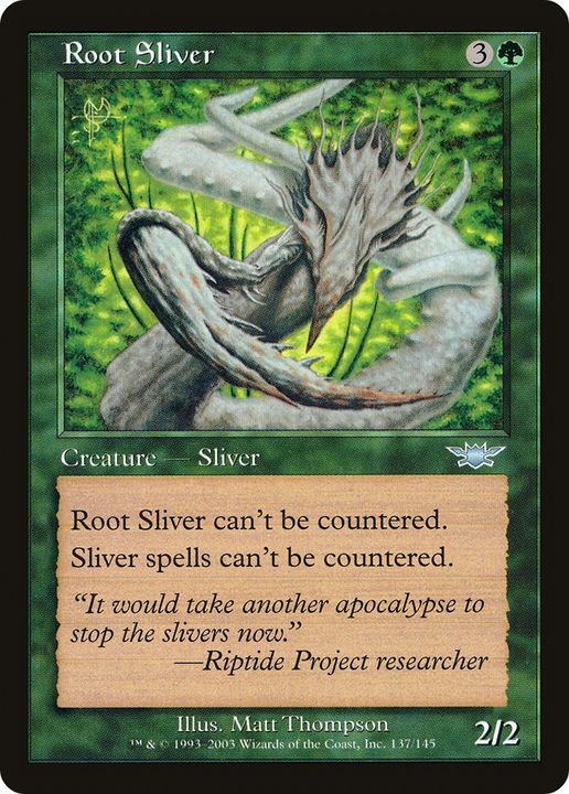 Root Sliver in the group Magic the Gathering / Types / Colors / Green at Proxyprinters.com (92744)