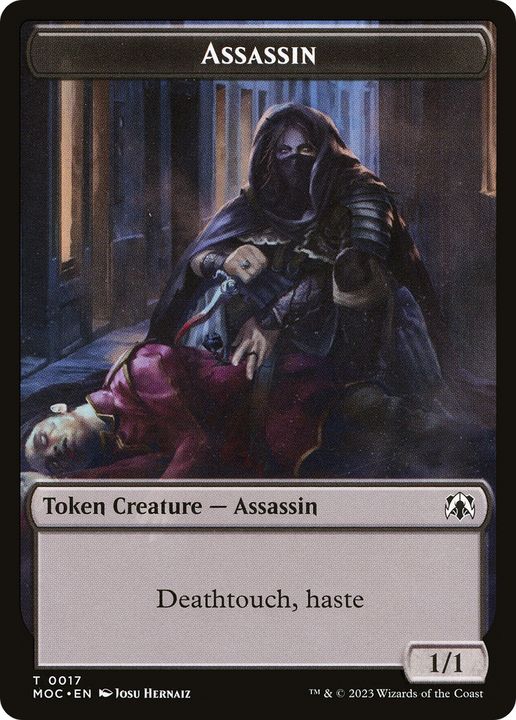 Assassin in the group Magic the Gathering / Sets / March of the Machine Tokens at Proxyprinters.com (92754)