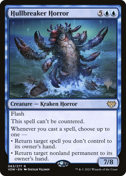 Hullbreaker Horror in the group Magic the Gathering / Types / Colors / Blue at Proxyprinters.com (92763)