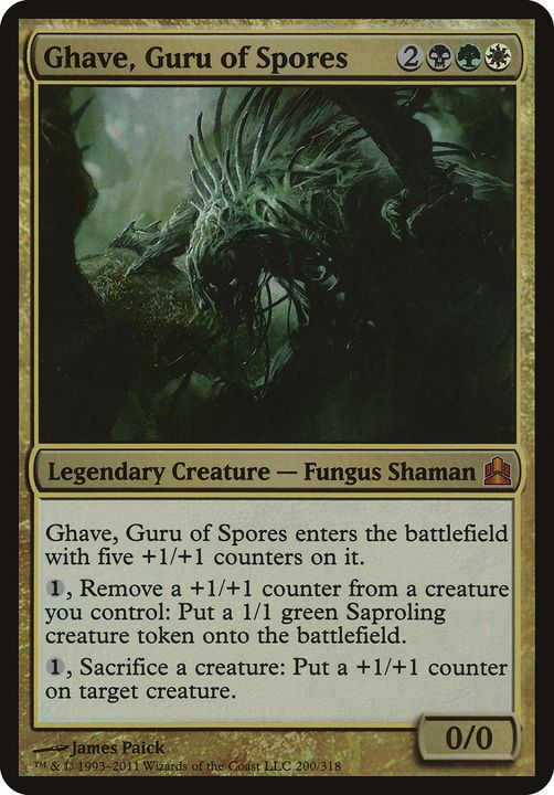 Ghave, Guru of Spores in the group Magic the Gathering / Sets / Commander 2011 Oversized at Proxyprinters.com (92770)