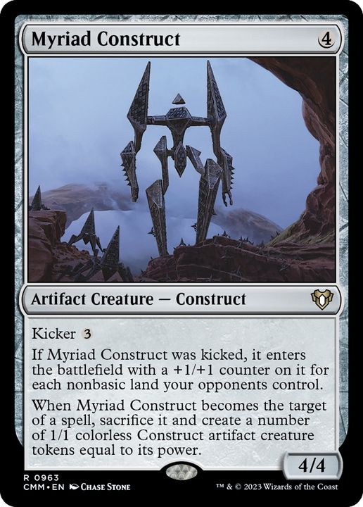 Myriad Construct in the group Magic the Gathering / Sets / Commander Masters at Proxyprinters.com (92781)