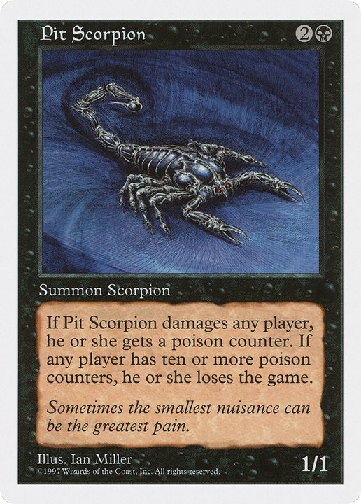 Pit Scorpion in the group Magic the Gathering / Sets / Fifth Edition at Proxyprinters.com (92782)