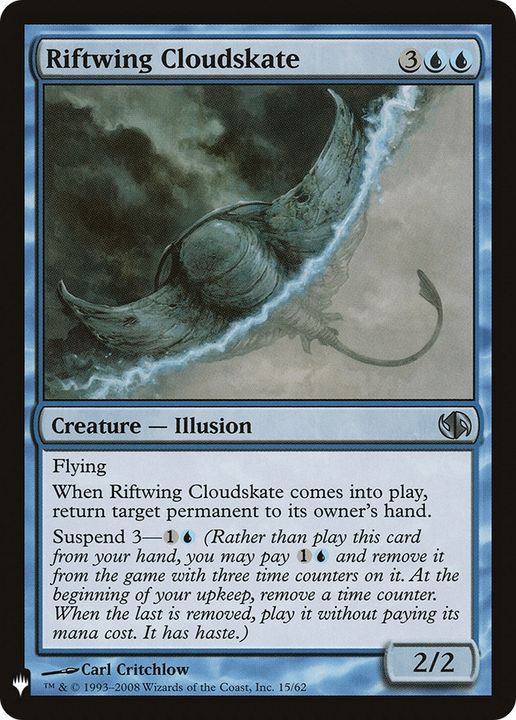 Riftwing Cloudskate in the group Magic the Gathering / Types / Colors / Blue at Proxyprinters.com (92797)