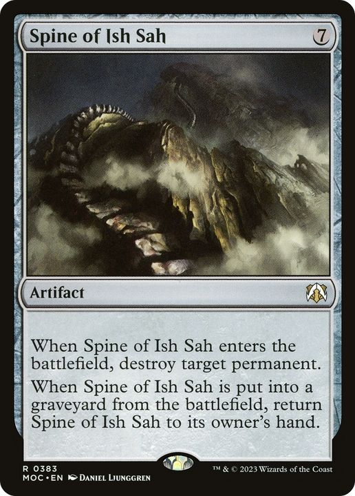 Spine of Ish Sah in the group Magic the Gathering / Types / Artifacts / Artifact at Proxyprinters.com (92815)