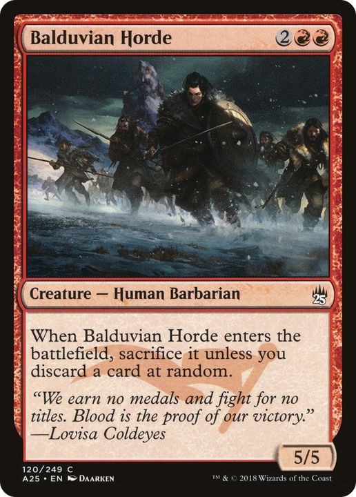 Balduvian Horde in the group Advanced search at Proxyprinters.com (92832)