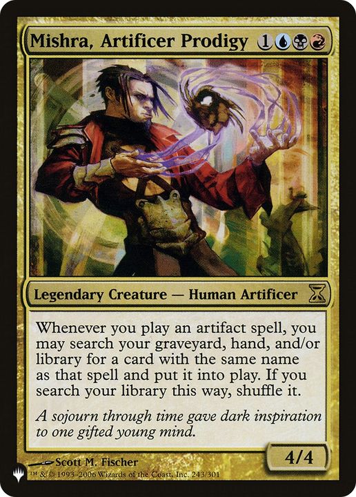 Mishra, Artificer Prodigy in the group Magic the Gathering / Sets / The List at Proxyprinters.com (92839)