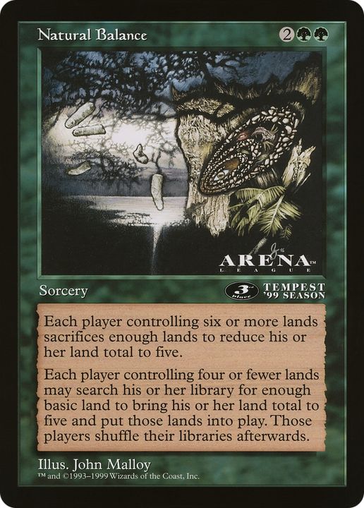 Natural Balance in the group Magic the Gathering / Types / Colors / Green at Proxyprinters.com (92855)