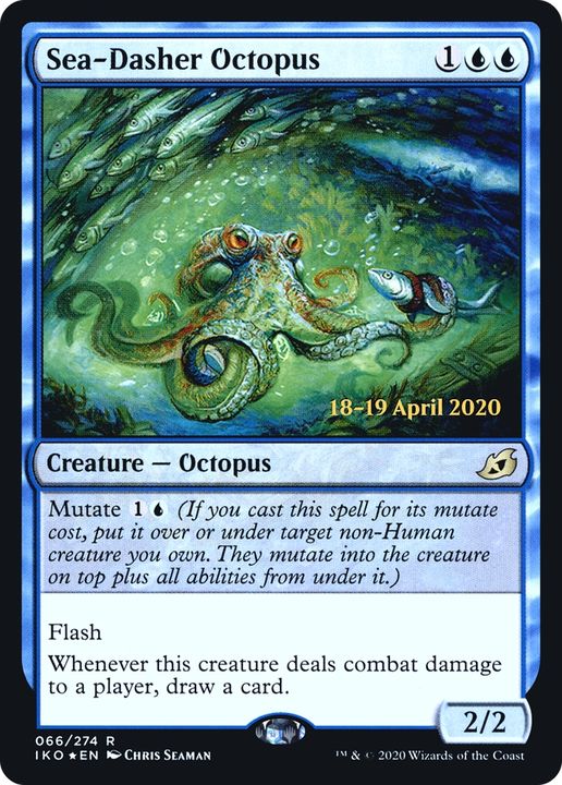 Sea-Dasher Octopus in the group Magic the Gathering / Types / Colors / Blue at Proxyprinters.com (92857)