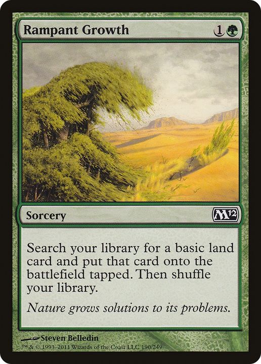 Rampant Growth in the group Magic the Gathering / Types / Colors / Green at Proxyprinters.com (92861)