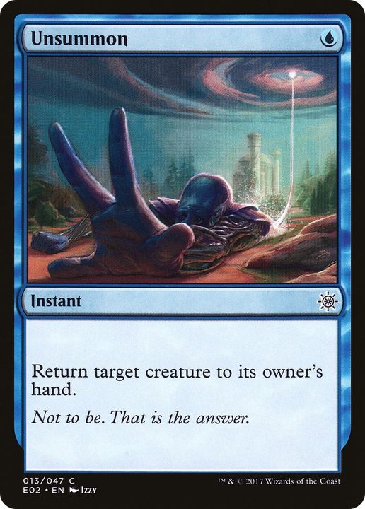 Unsummon in the group Magic the Gathering / Types / Colors / Blue at Proxyprinters.com (92866)