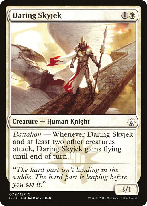 Daring Skyjek in the group Magic the Gathering / Sets / Game Day Promos at Proxyprinters.com (92872)