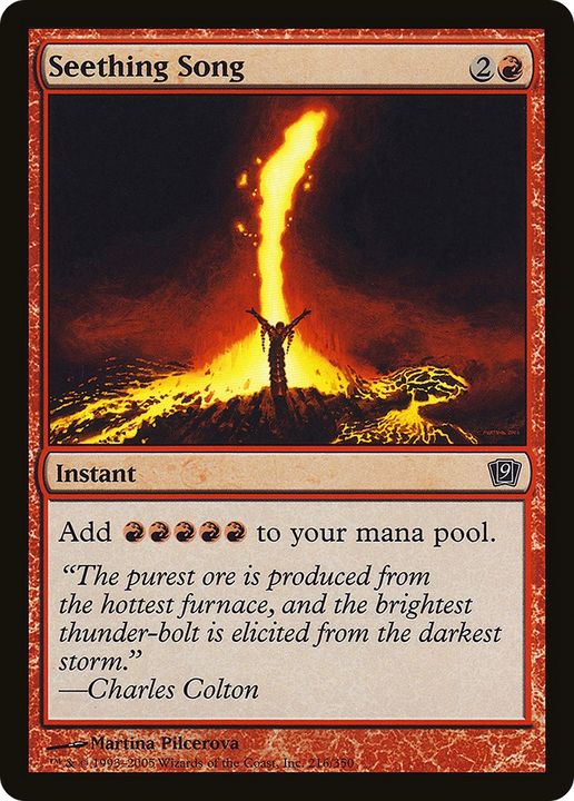 Seething Song in the group Magic the Gathering / Types / Colors / Red at Proxyprinters.com (92873)