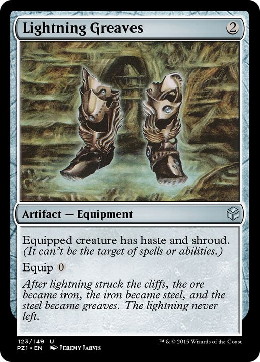 Lightning Greaves in the group Magic the Gathering / Sets / Legendary Cube Prize Pack at Proxyprinters.com (92885)