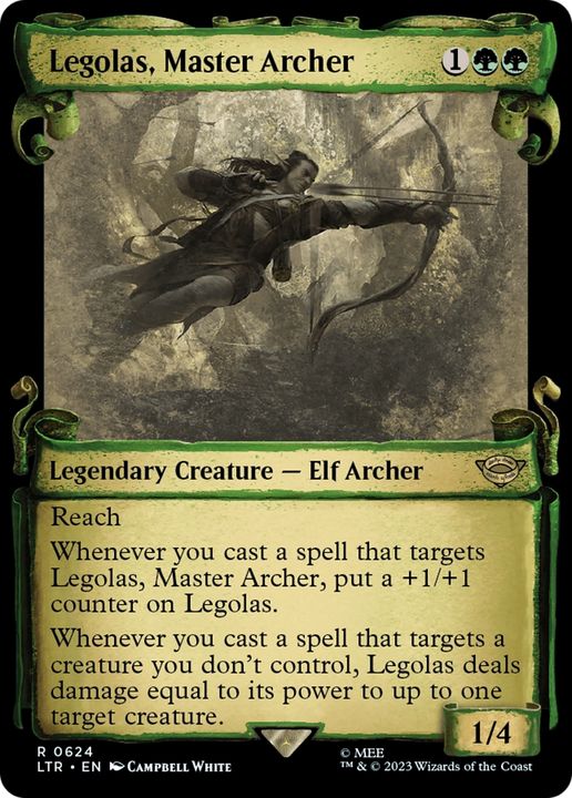 Legolas, Master Archer in the group Magic the Gathering / Sets / The Lord of the Rings: Tales of Middle-earth at Proxyprinters.com (92911)