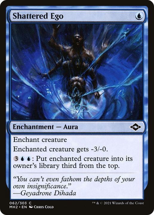 Shattered Ego in the group Magic the Gathering / Types / Colors / Blue at Proxyprinters.com (9292)