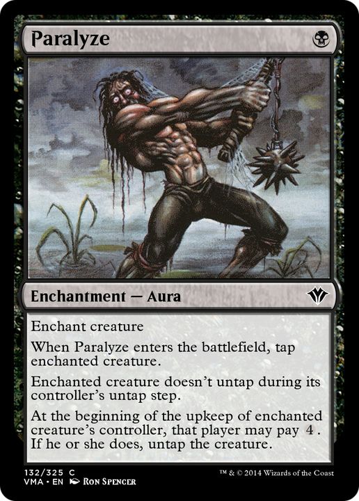 Paralyze in the group Magic the Gathering / Types / Colors / Black at Proxyprinters.com (92936)