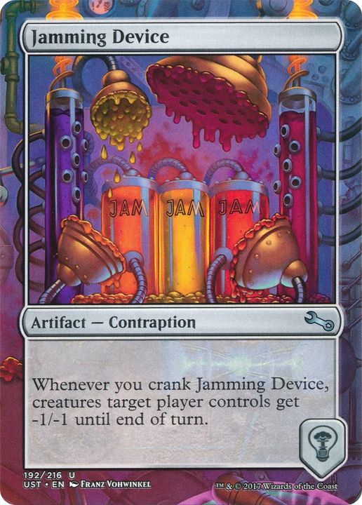 Jamming Device in the group Magic the Gathering / Types / Artifacts / Artifact at Proxyprinters.com (92954)