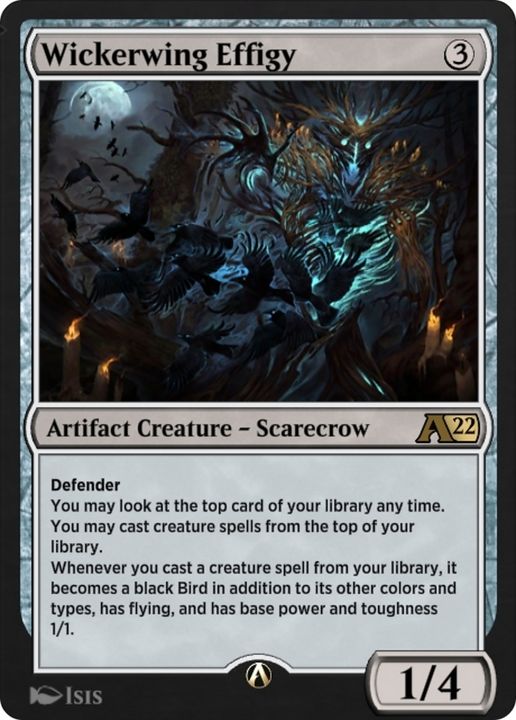 Wickerwing Effigy in the group Magic the Gathering / Types / Colors / Colorless at Proxyprinters.com (92960)