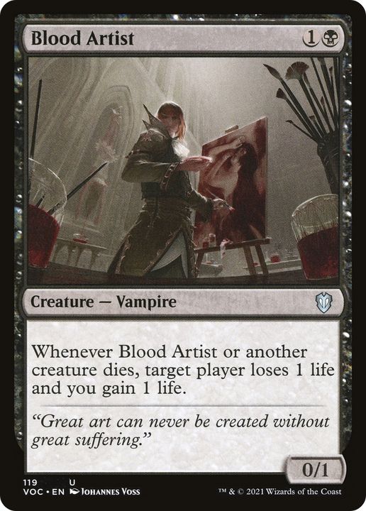 Blood Artist in the group Magic the Gathering / Sets / Crimson Vow Commander at Proxyprinters.com (92964)