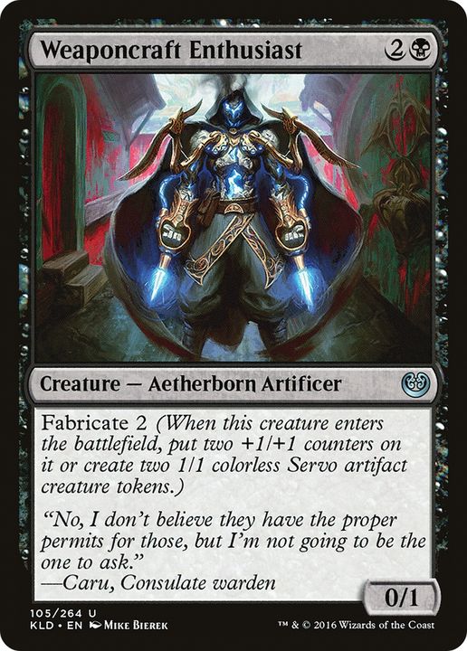 Weaponcraft Enthusiast in the group Magic the Gathering / Types / Colors / Black at Proxyprinters.com (92966)