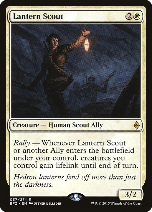 Lantern Scout in the group Magic the Gathering / Sets / Battle for Zendikar Tokens at Proxyprinters.com (92987)