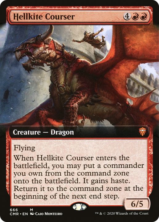 Hellkite Courser in the group Magic the Gathering / Sets / Commander Legends at Proxyprinters.com (92993)