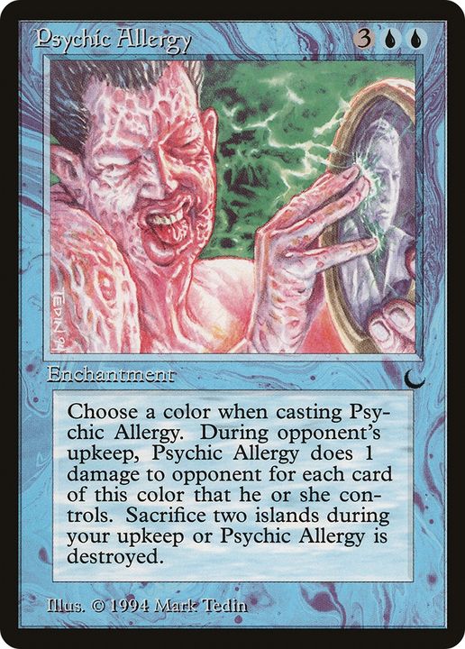 Psychic Allergy in the group Singles at Proxyprinters.com (93033)