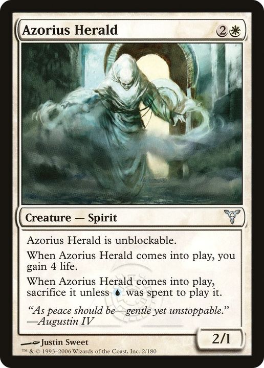 Azorius Herald in the group Magic the Gathering / Types / Colors / White at Proxyprinters.com (9305)