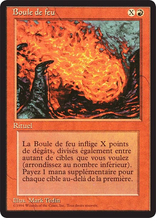 Fireball in the group Magic the Gathering / Types / Colors / Red at Proxyprinters.com (93051)