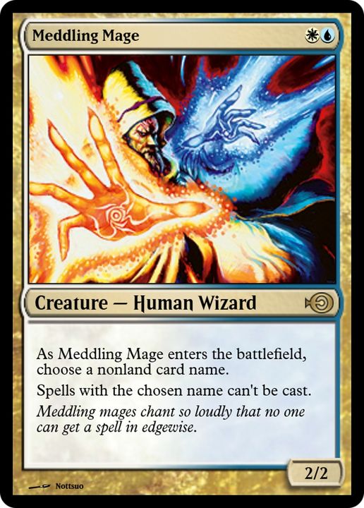 Meddling Mage in the group Advanced search at Proxyprinters.com (93069)