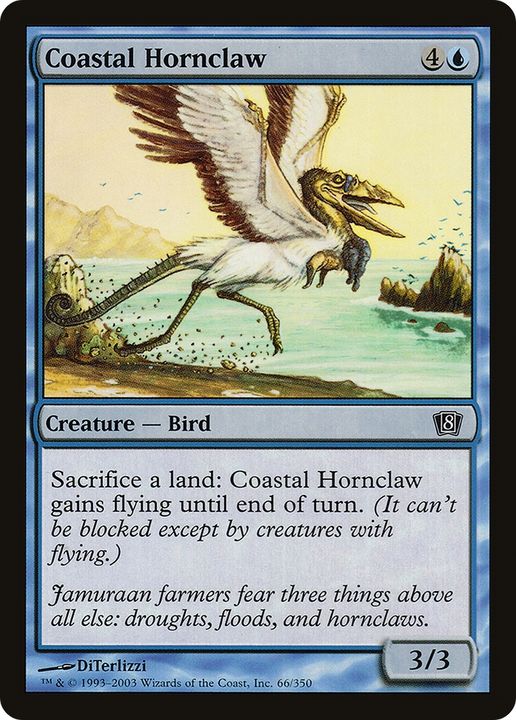 Coastal Hornclaw in the group Magic the Gathering / Types / Colors / Blue at Proxyprinters.com (93085)