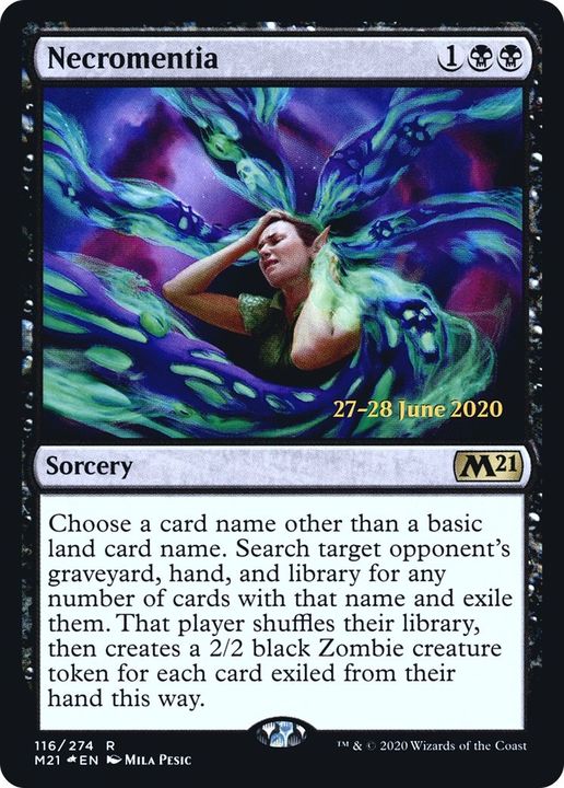 Necromentia in the group Magic the Gathering / Types / Colors / Black at Proxyprinters.com (9309)