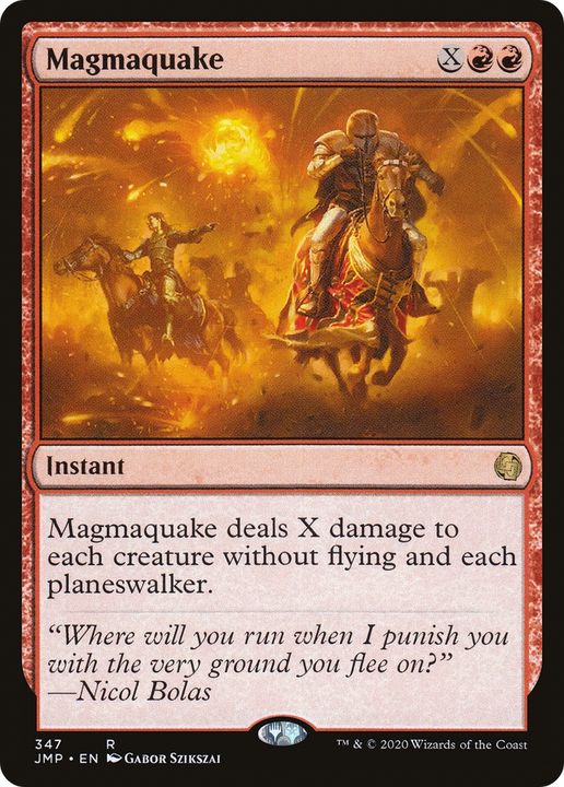 Magmaquake in the group Magic the Gathering / Types / Colors / Red at Proxyprinters.com (93092)