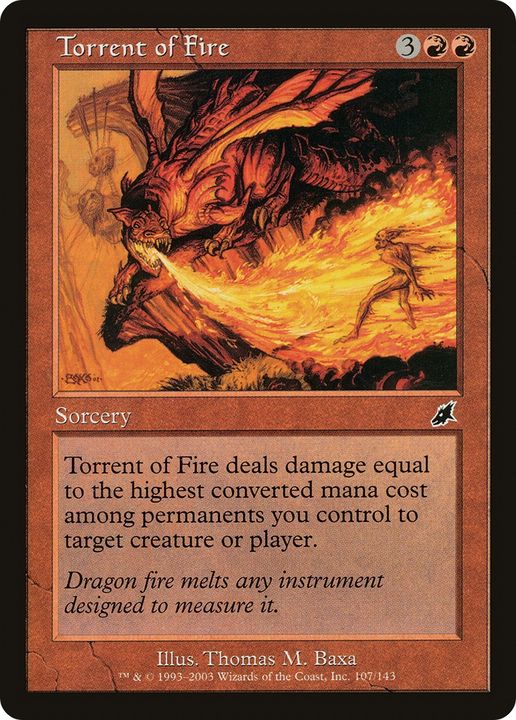 Torrent of Fire in the group Magic the Gathering / Sets / Scourge at Proxyprinters.com (93098)