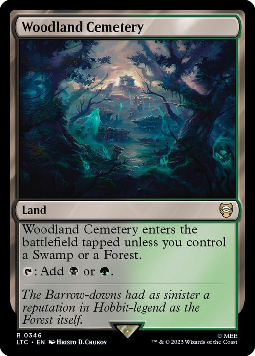 Woodland Cemetery in the group Magic the Gathering / Types / Colors / Colorless at Proxyprinters.com (93107)