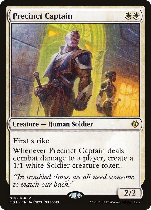 Precinct Captain in the group Magic the Gathering / Types / Colors / White at Proxyprinters.com (93109)