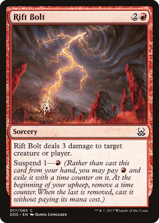 Rift Bolt in the group Magic the Gathering / Types / Colors / Red at Proxyprinters.com (93116)