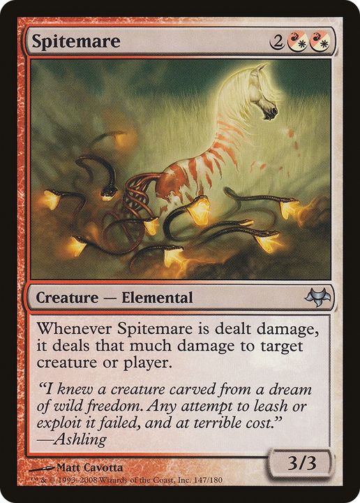 Spitemare in the group Magic the Gathering / Types / Colors / Multicolors / R, W at Proxyprinters.com (93121)