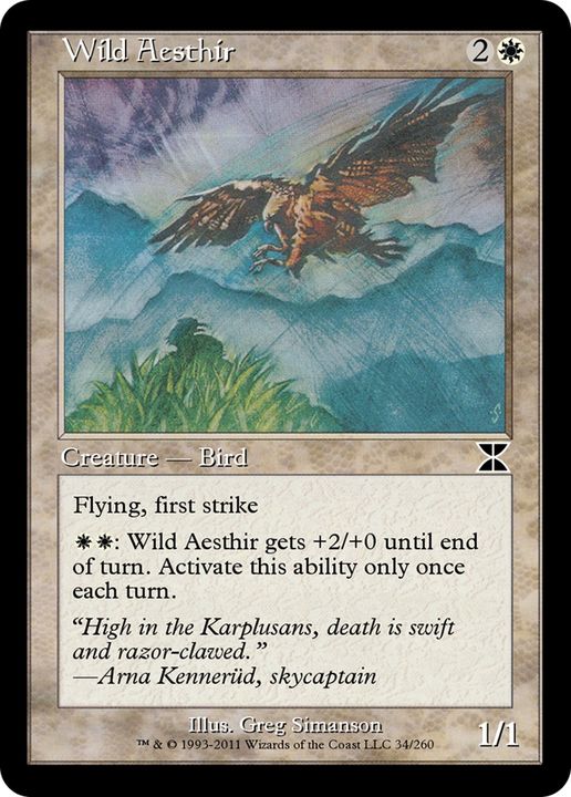 Wild Aesthir in the group Magic the Gathering / Sets / MicroProse Promos at Proxyprinters.com (93124)