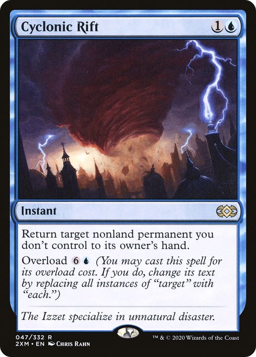 Cyclonic Rift in the group Magic the Gathering / Types / Colors / Blue at Proxyprinters.com (93139)