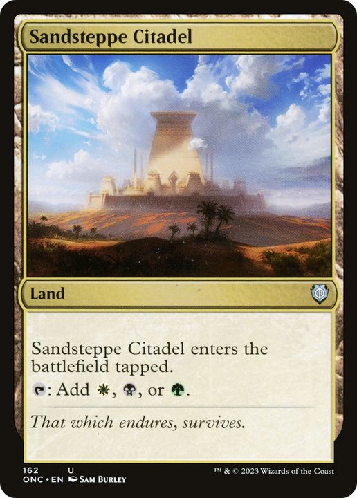 Sandsteppe Citadel in the group Magic the Gathering / Types / Colors / Colorless at Proxyprinters.com (93158)