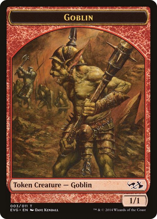 Goblin in the group Magic the Gathering / Sets / Duel Decks Anthology: Elves vs. Goblins Tokens at Proxyprinters.com (93166)