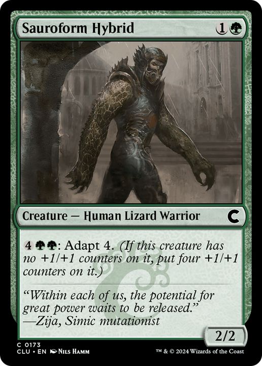 Sauroform Hybrid in the group Magic the Gathering / Types / Creatures / Warrior at Proxyprinters.com (93171)