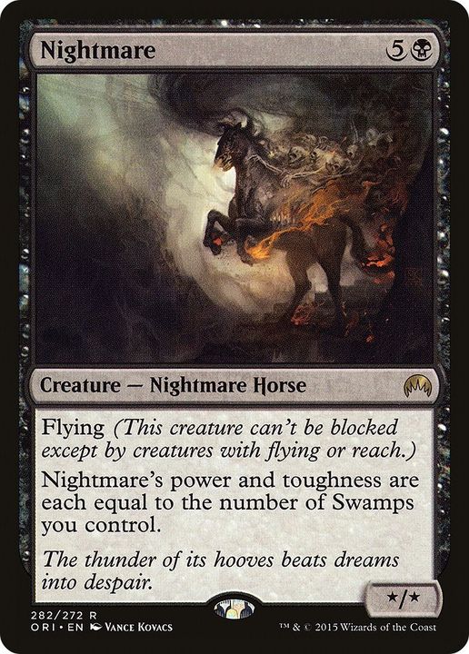 Nightmare in the group Magic the Gathering / Types / Colors / Black at Proxyprinters.com (9318)