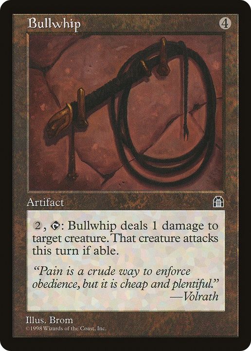 Bullwhip in the group Magic the Gathering / Sets / Stronghold at Proxyprinters.com (93188)