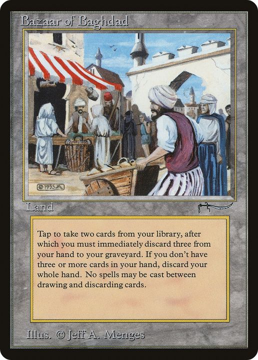 Bazaar of Baghdad in the group Magic the Gathering / Types / Colors / Colorless at Proxyprinters.com (93200)