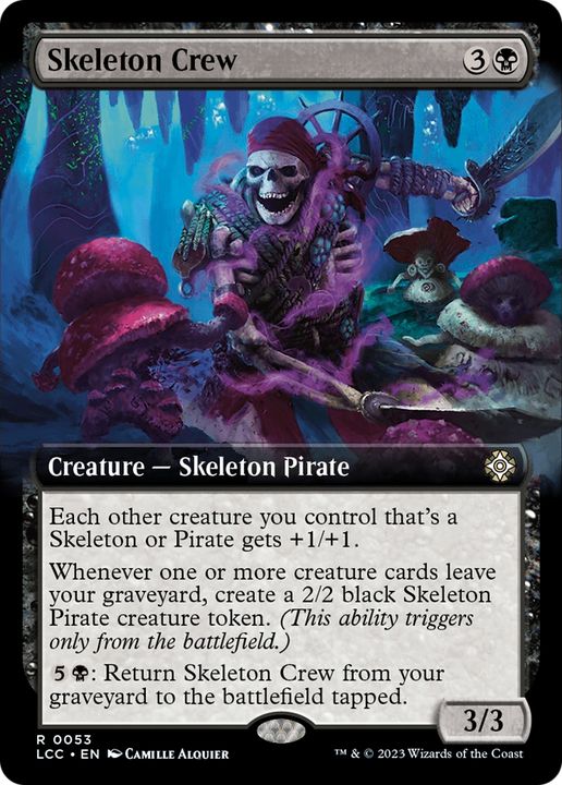 Skeleton Crew in the group Magic the Gathering / Types / Colors / Black at Proxyprinters.com (93227)