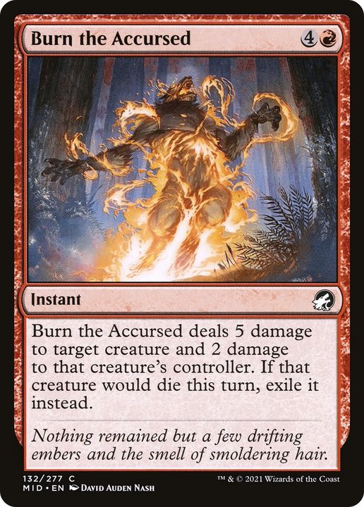 Burn the Accursed in the group Singles at Proxyprinters.com (93232)