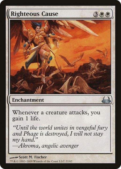 Righteous Cause in the group Magic the Gathering / Sets / Duel Decks: Divine vs. Demonic at Proxyprinters.com (93237)